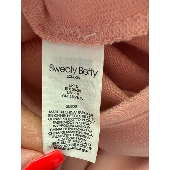 Sweaty Betty Kaya Jogger‎ Jumpsuit in Bloom Pink Size Small - Picture 10 of 14